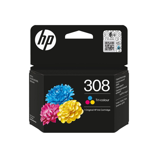 ΜΕΛΑΝΗ HP 308 COLOUR Τ6Ν02ΑΕ AΒE 160 PAGES*