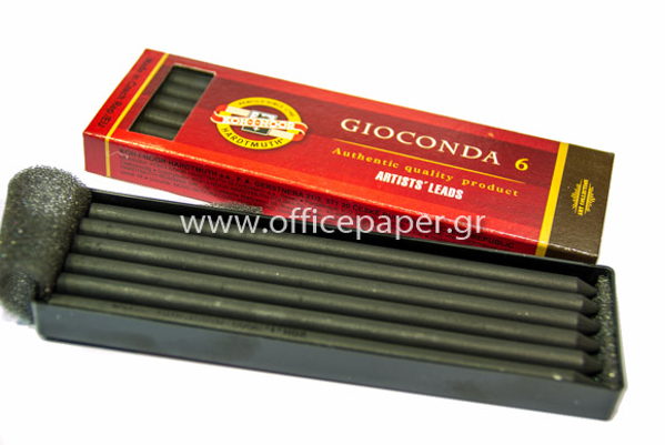 ΚΑΡΒΟΥΝΟ ΣΧΕΔΙΟΥ GIOCONDA 5,6mm 6ΤΕΜ  KOH-I-NOOR