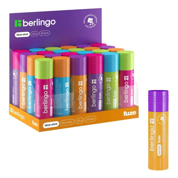 ΚΟΛΛΑ BERLINGO STICK 15gr FUZE 4 ΧΡΩΜΑΤΑ ΕΞΩΤΕΡΙΚΟΥ
