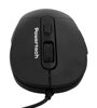 ΠΟΝΤΙΚΙ ΑΣΥΡΜΑΤΟ POWERTECH PT-1467, USB δέκτης, 1600DPI,μαύρο,6D