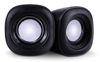 HXEIA POWERTECH ηχεία Essential sound PT-844, 2x 3W, 3.5mm, μαύρα