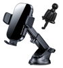 ΒΑΣΗ ΣΤΗΡΙΞΗΣ KINHTOY POWERTECH PT-1271, 15W, ΜΕ ΦΟΡΤΙΣΗ 15W ΤΑΜΠΛΟ-ΑΕΡΑΓΩΓΟΥ ΜΑΥΡΟΣ