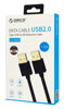 ΚΑΛΩΔΙΟ USB 3.0 ΑΡΣΕΝΙΚΟ-ΑΡΣΕΝΙΚΟ ORICO USB 2.0 U2-AA02, 480Mbps, 1.5m, μαύρο