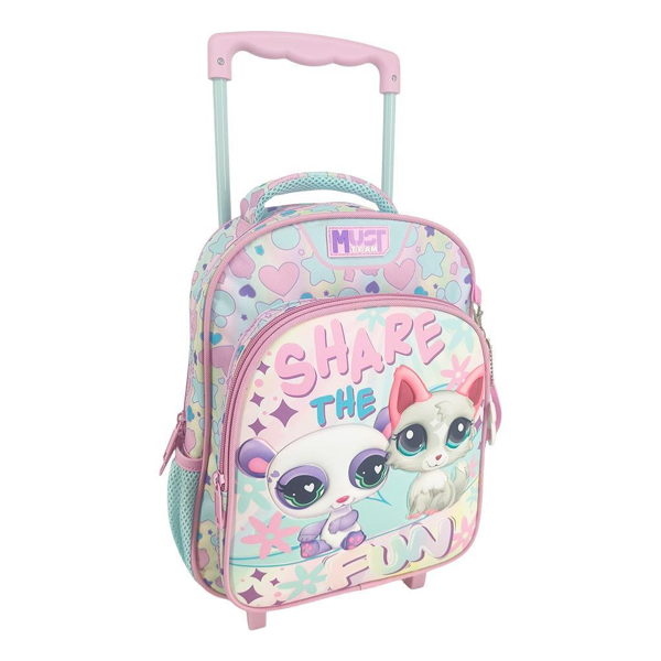ΤΣΑΝΤΑ ΤΡΟΛΛΕΥ MUST ΝΗΠΙΟΥ 27Χ10Χ31 2ΘΗΚΕΣ LITTLEST PET SHOP 000403031