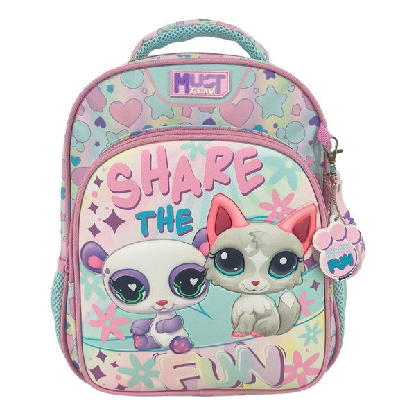 ΤΣΑΝΤΑ ΠΛΑΤΗΣ MUST ΝΗΠΙΟΥ 27Χ10Χ31 2ΘΗΚΕΣ LITTLEST PET SHOP 000403030