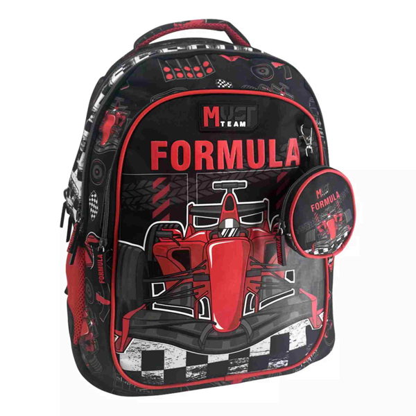 ΣΧΟΛΙΚΗ ΤΣΑΝΤΑ ΠΛΑΤΗΣ ΔΗΜΟΤΙΚΟΥ MUST TEAM FORMULA 3 ΘΗΚΕΣ 32x18x43 εκ. 000586399