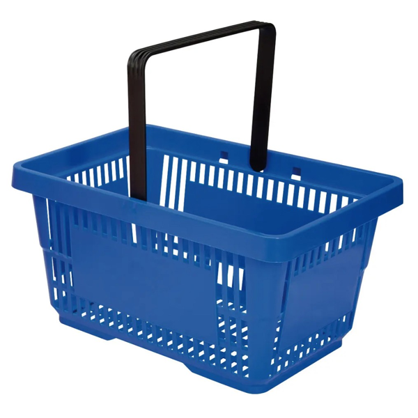 ΚΑΛΑΘΙ ΠΛΑΣΤΙΚΟ SUPER MARKET 22LT ΜΠΛΕ