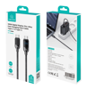 ΚΑΛΩΔΙΟ USAMS καλώδιο USB-C SJ742, 100W, 480Mbps, 1.2m, μαύρο
