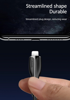 ΚΑΛΩΔΙΟ USAMS καλώδιο Lightning σε USB US-SJ371, 2A, 1m, μαύρο