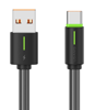 ΚΑΛΩΔΙΟ USAMS καλώδιο USB-C σε USB US-SJ732, 3A, 480Mbps, 1m, μαύρο
