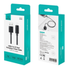 ΚΑΛΩΔΙΟ USAMS Lightning σε USB SJ778, 2.4A, 480Mbps, 1m, μαύρο