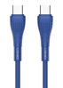 ΚΑΛΩΔΙΟ LDNIO καλώδιο USB-C σε USB-C LC672C, 65W PD, 2m, μπλε