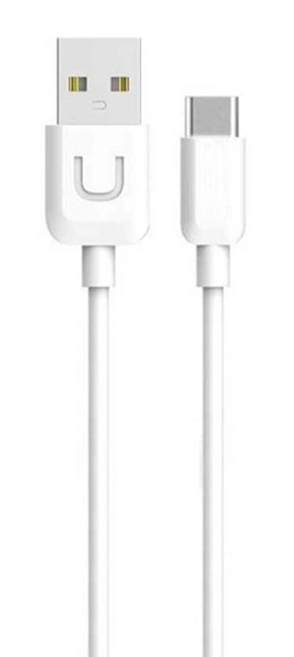 ΚΑΛΩΔΙΟ USAMS καλώδιο USB-C σε USB US-SJ099, 2.1A, 1m, λευκό