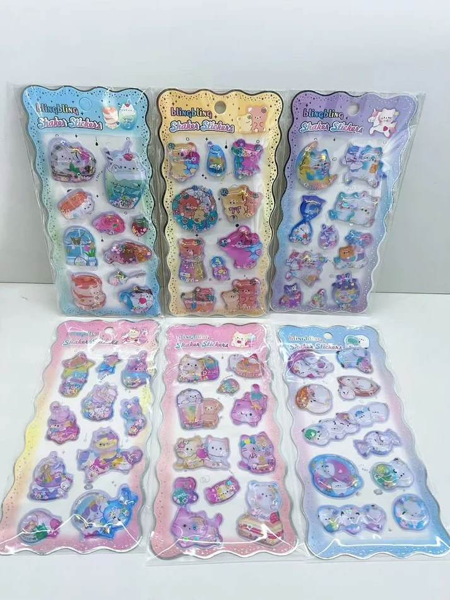 ΑΥΤΟΚΟΛΛΗΤΑ Pencilia Squishy PP sticker 20Χ9ΕΚ. ΔΙΑΦΟΡΑ ΣΧΕΔΙΑ 13-1548