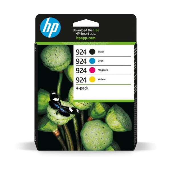 ΜΕΛΑΝΗ HP 924 SET 4-PACK HP6C3Z1N