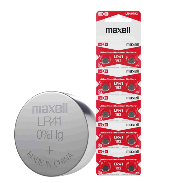 ΜΠΑΤΑΡΙΕΣ ΚΟΥΜΠΙ MAXELL AG3  /392A/CX41A/LR41W TEMAXIO