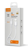 ΚΑΛΩΔΙΟ USB 2.0 MALE TO TYPE-C LDNIO USB-C σε USB LS540, 2.4A, 20cm, λευκό