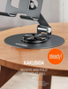 ΒΑΣΗ ΣΤΗΡΙΞΗΣ KAKUSIGA επιτραπέζια βάση smartphone KSC-1598, foldable, μαύρη