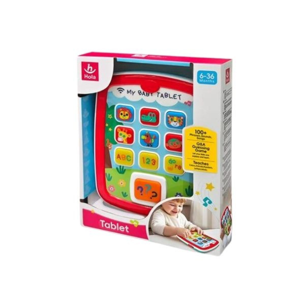 TABLET ΔΙΑΔΡΑΣΤΙΚΟ ΠΑΙΔΙΚΟ HOLA 14X16EK Μ ΕΜΟΥΣΙΚΗ ΚΑΙ ΦΩΣ ΣΤΑ ΑΓΓΛΙΚΑ 0151290